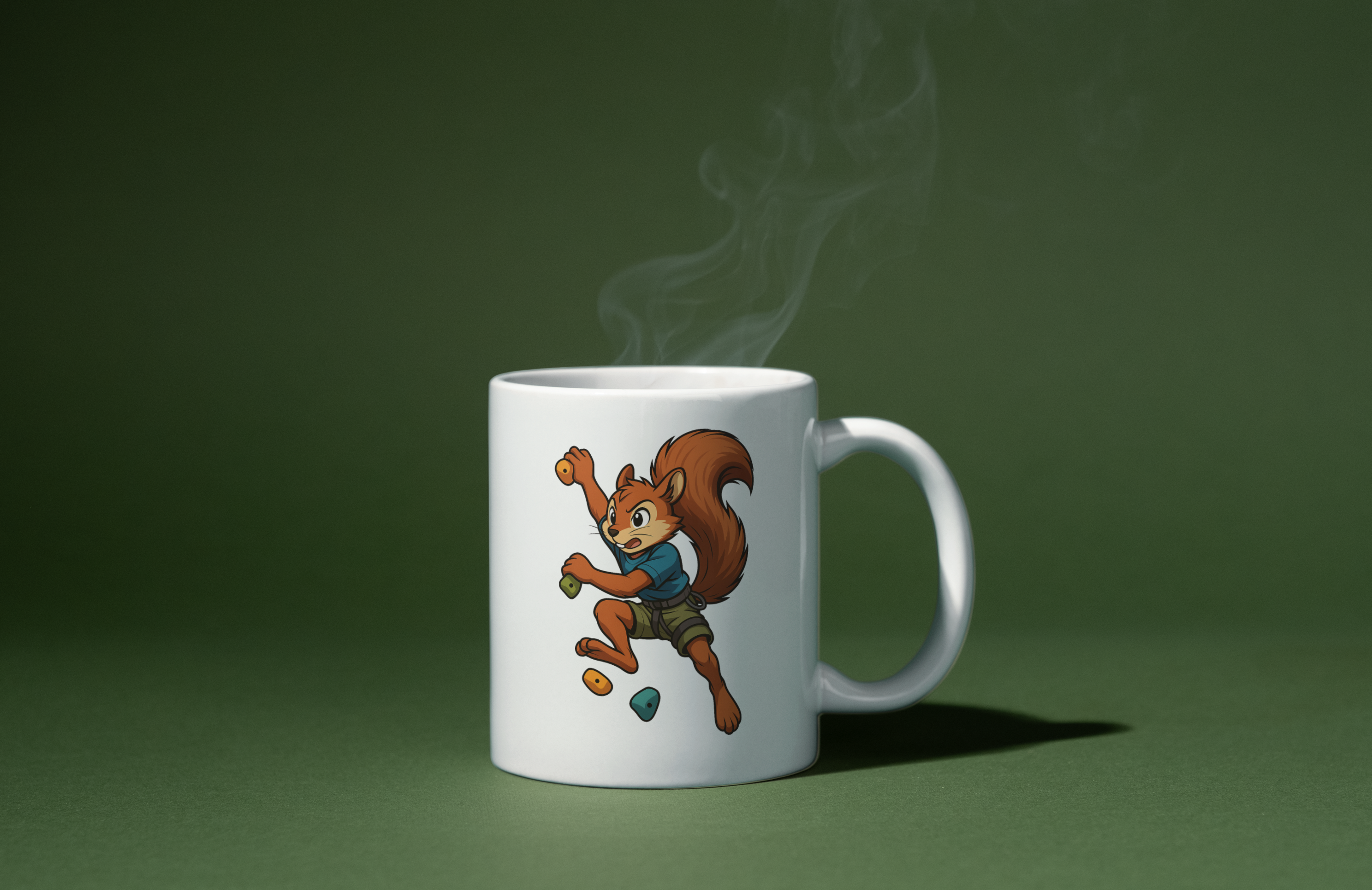 Mug Écureuil – Édition Sport – Agilité et Courage