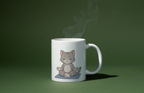 Mug Chat – Édition Zen – Souplesse et Sérénité