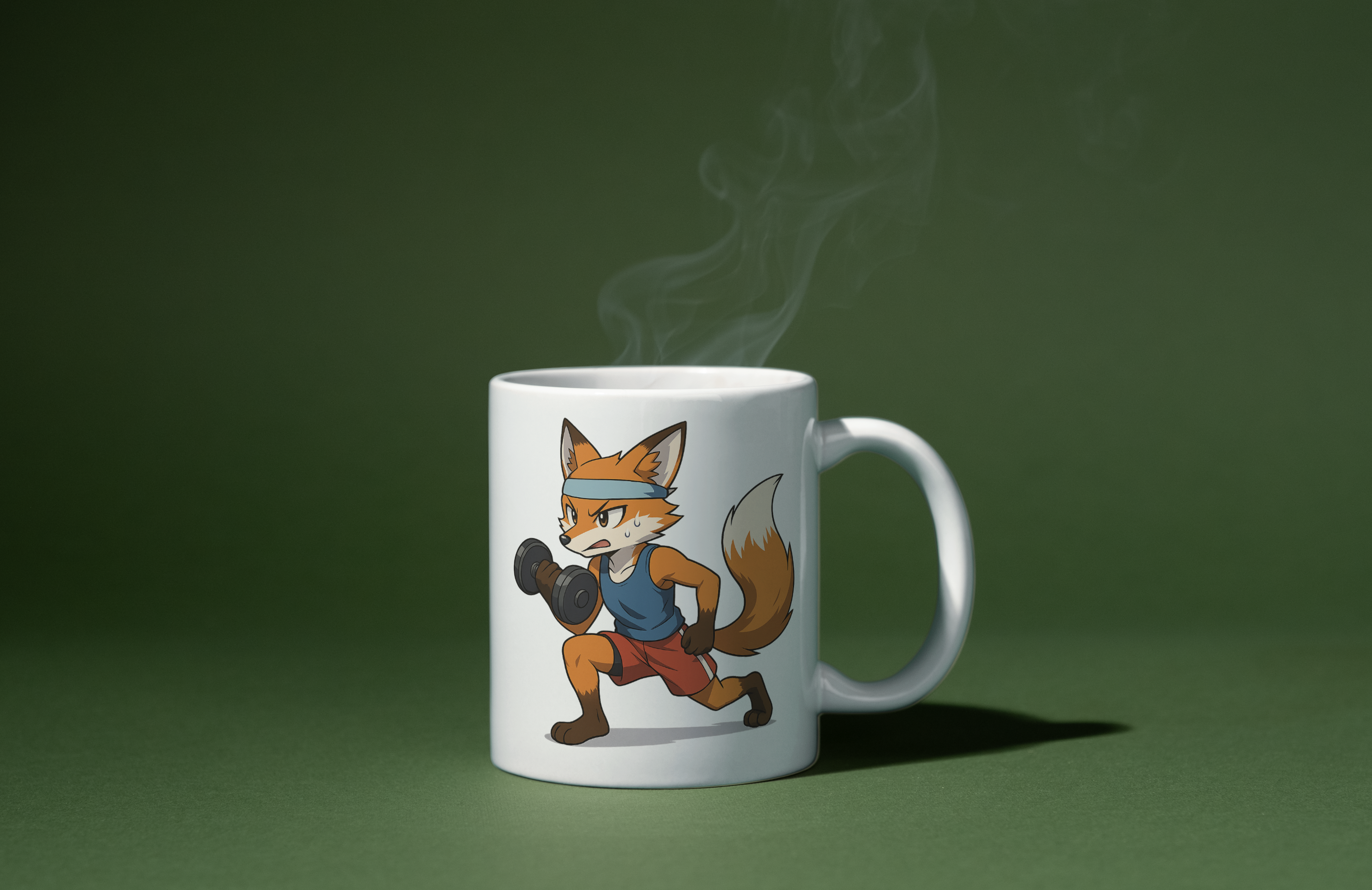 Mug Renard – Édition Sport – Ruse et Détermination
