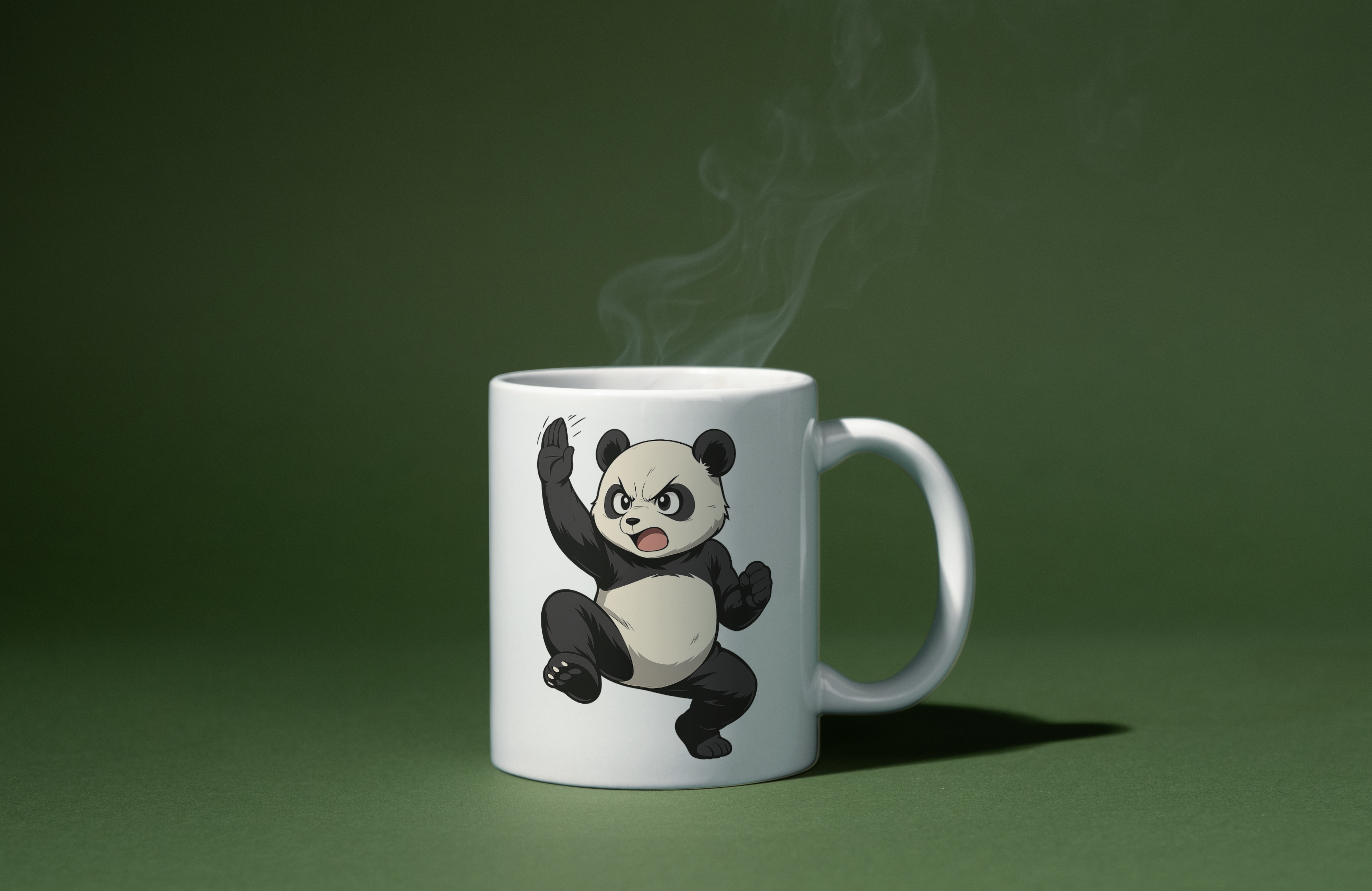 Mug Panda – Édition Sport – Calme et Puissance