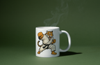Mug Tigre – Édition Sport – Force et Maîtrise