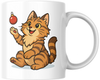 Mug édition Noël et Nouvel An - Chat joueur