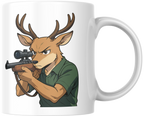 Mug Cerf – Édition Sport – Précision et Calme