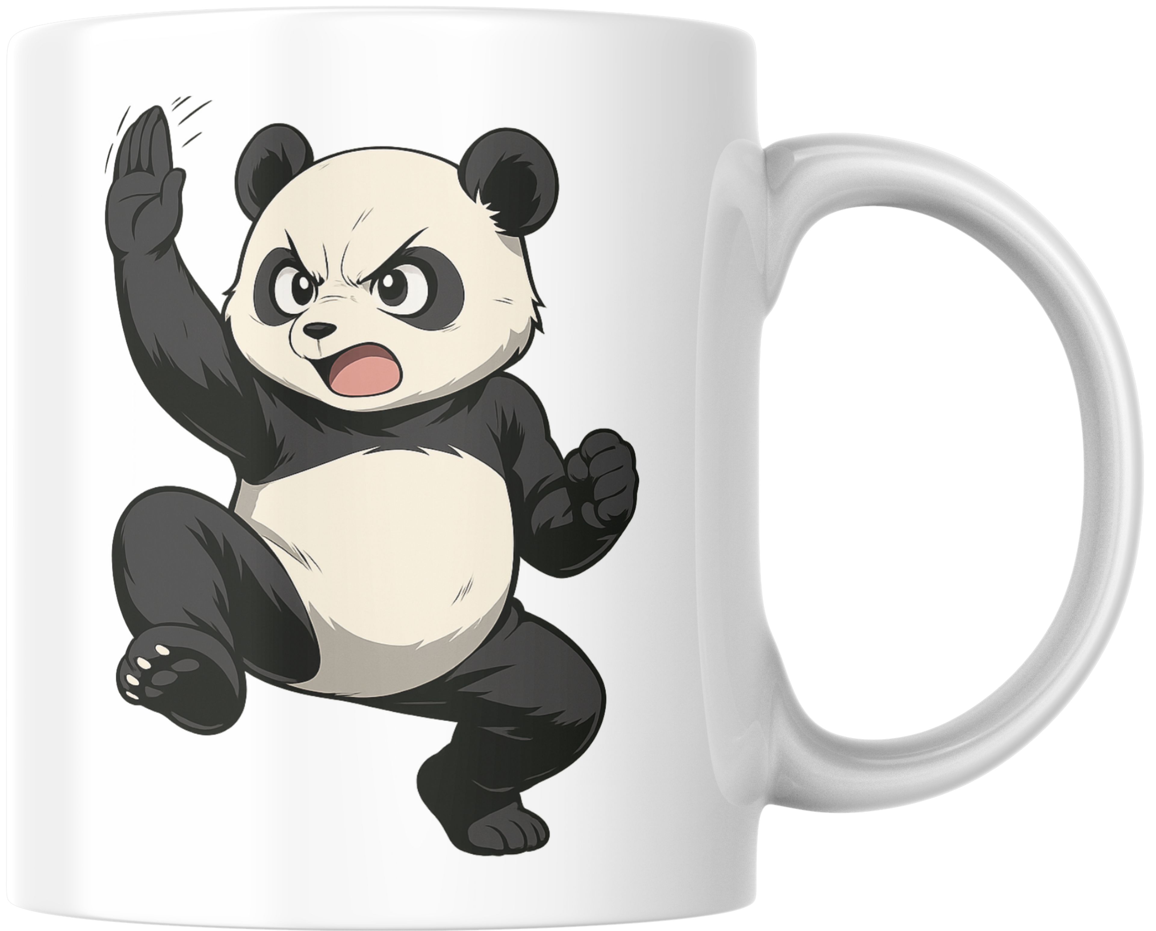 Mug Panda – Édition Sport – Calme et Puissance