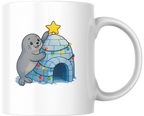 Mug édition Noël et Nouvel An - Phoque et igloo
