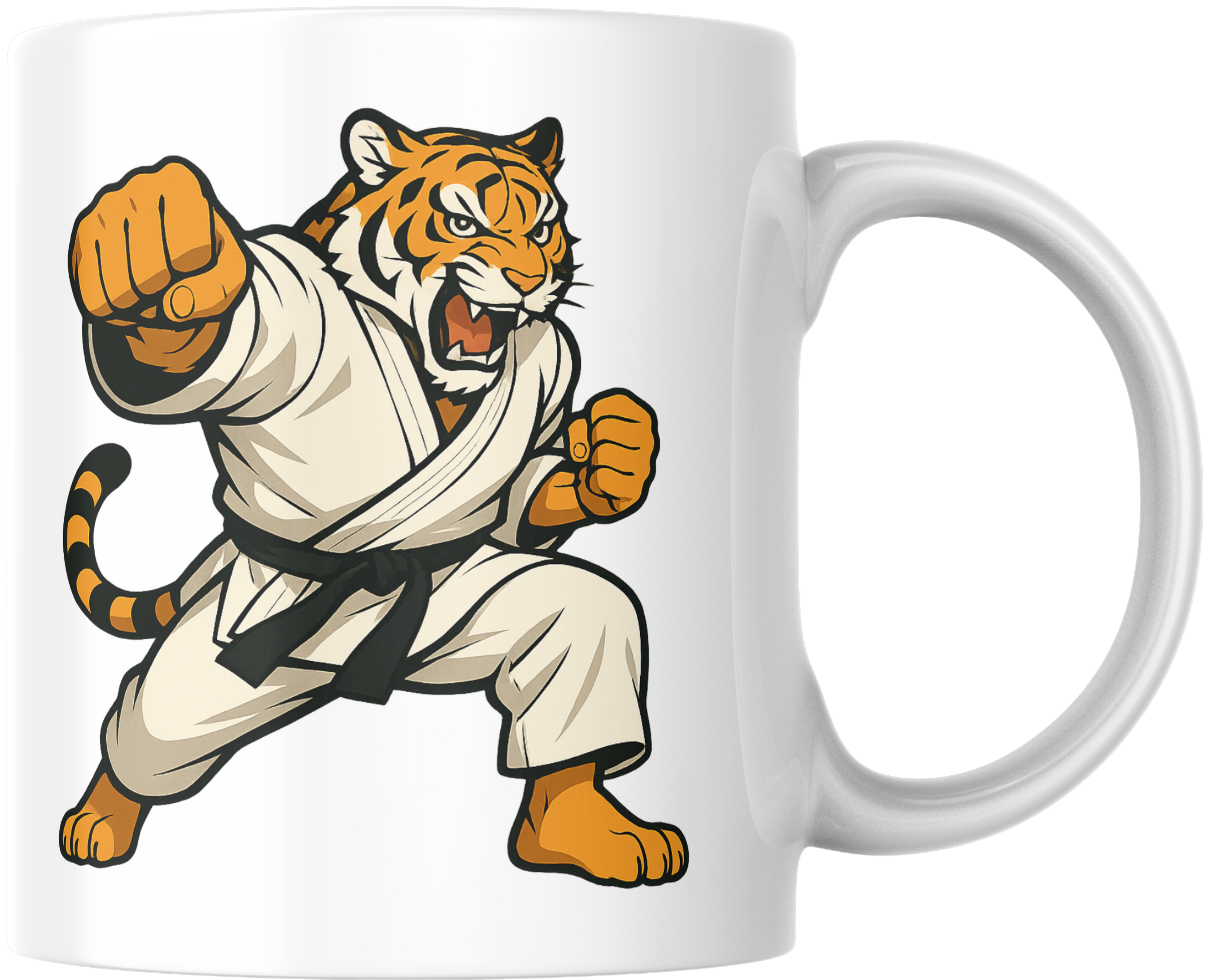 Mug Tigre – Édition Sport – Force et Maîtrise