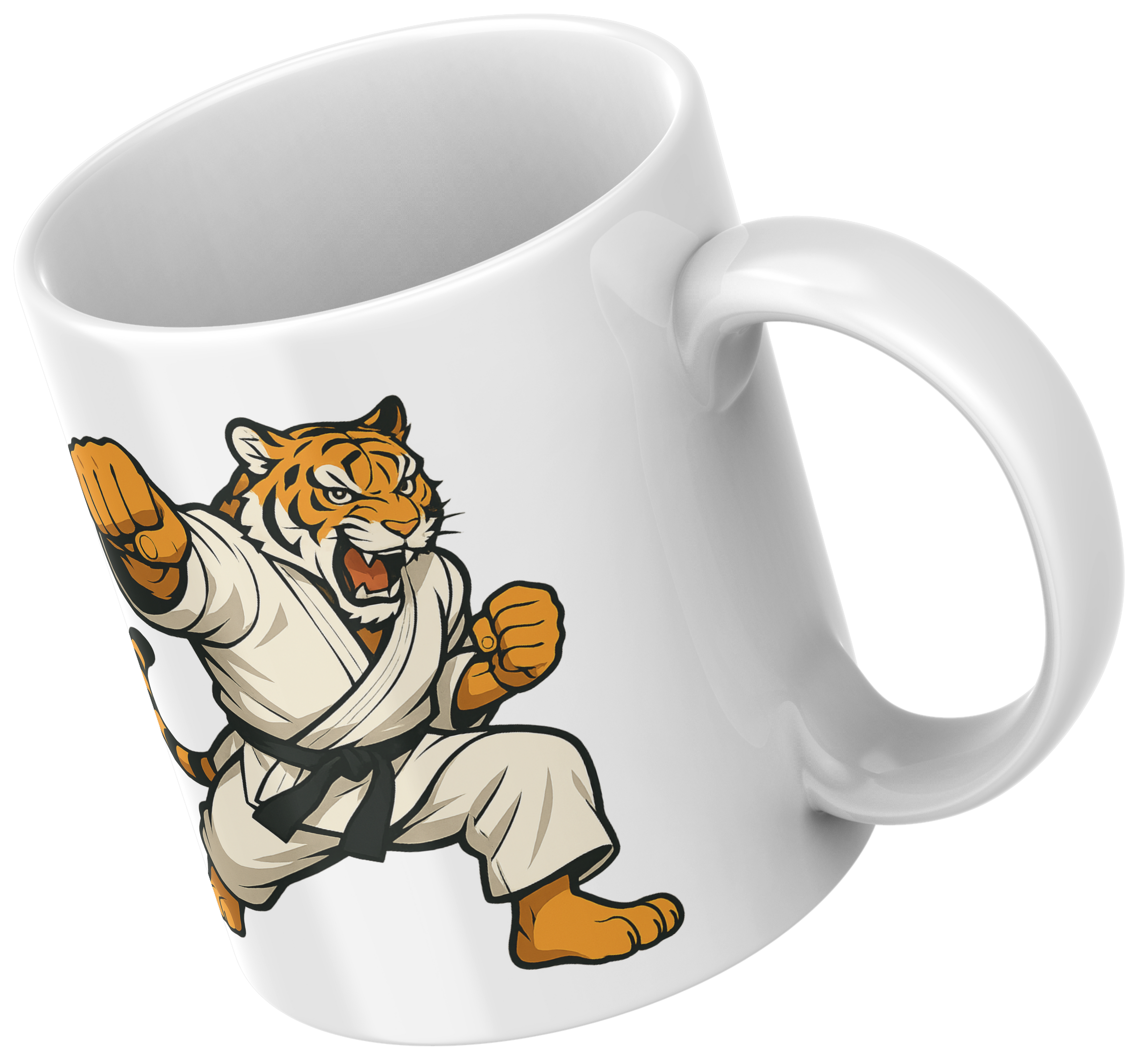 Mug Tigre – Édition Sport – Force et Maîtrise