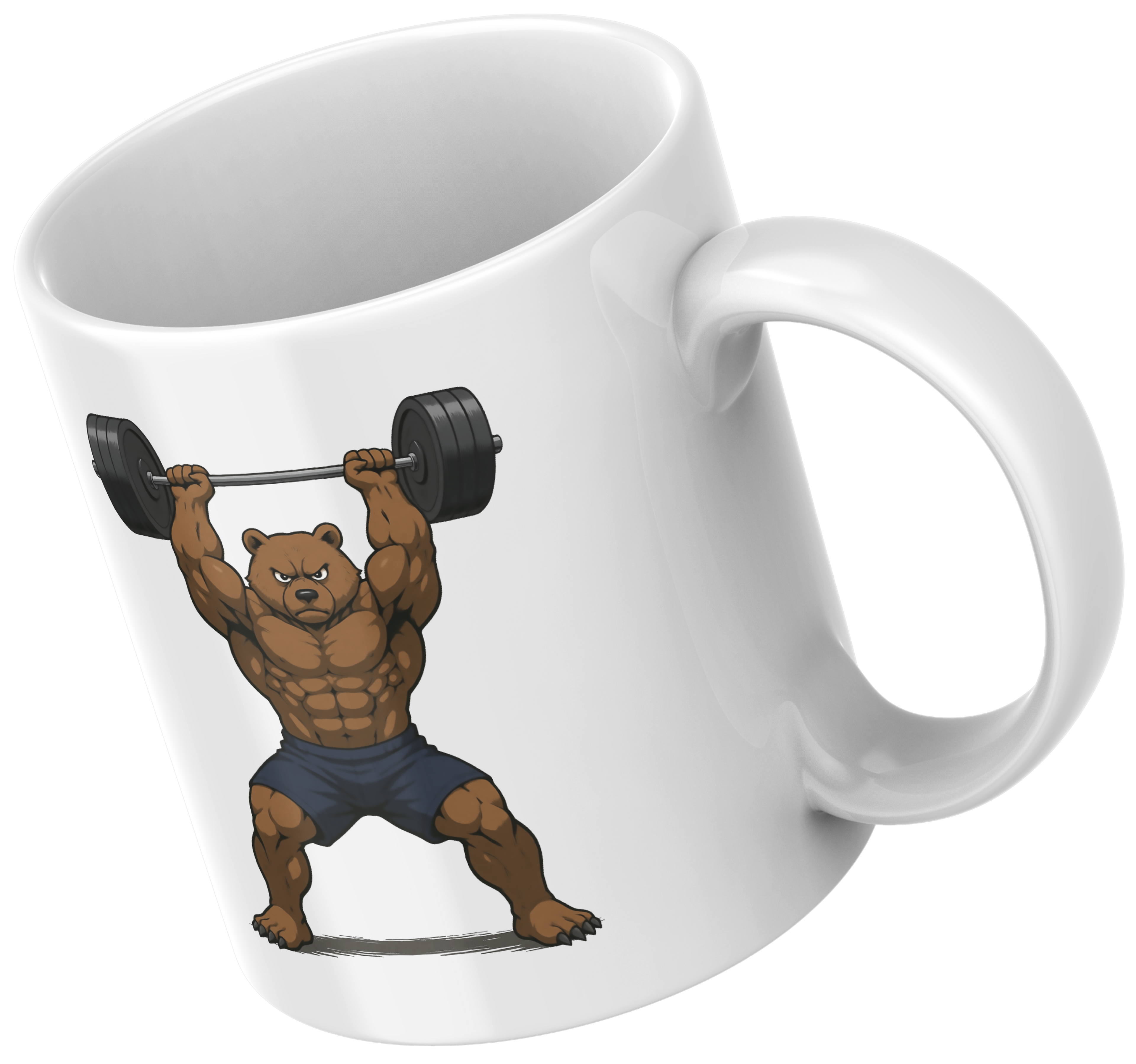 Mug Ours – Édition Sport – Force et Détermination