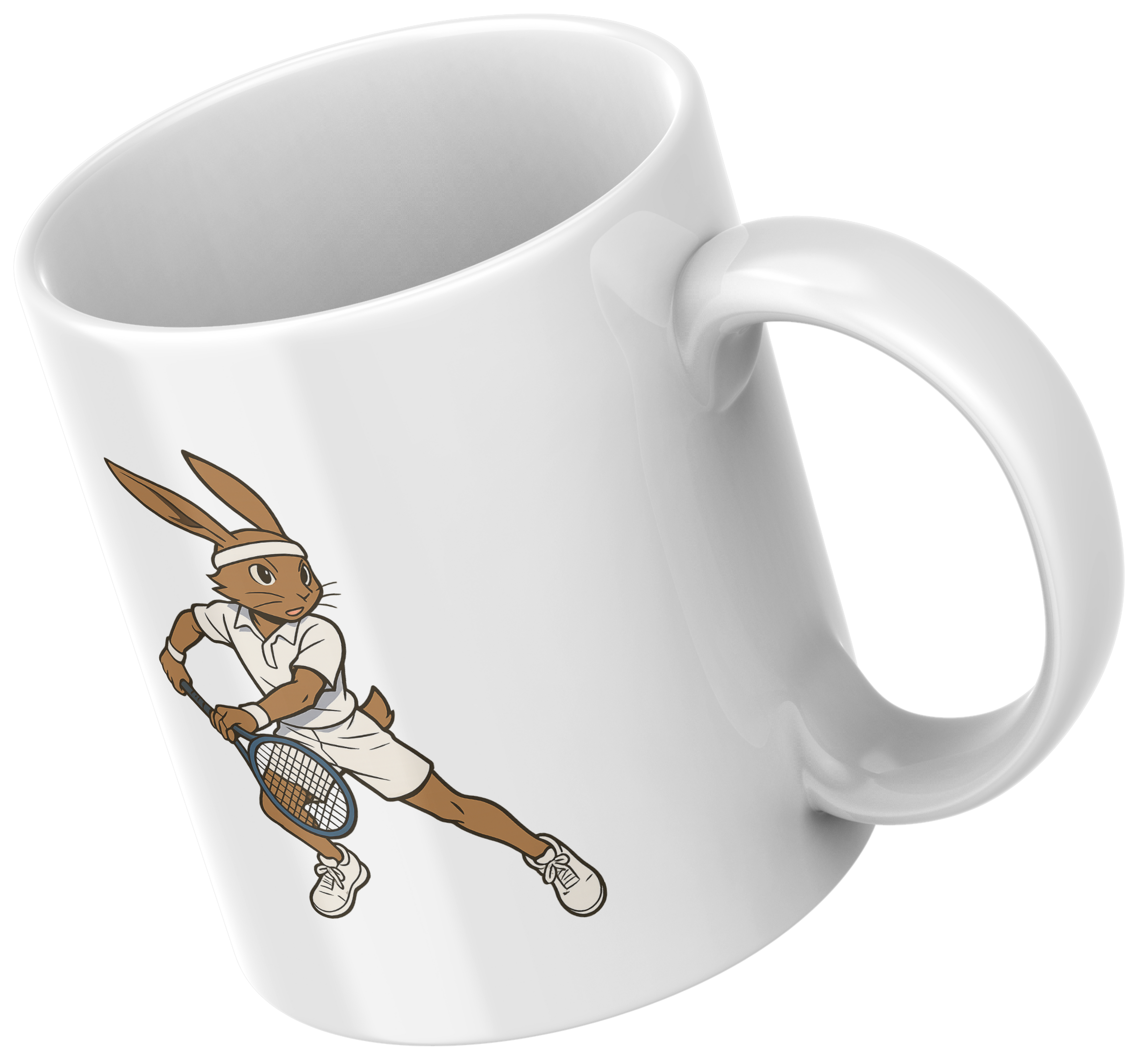 Mug Lapin – Édition Sport – Vitesse et Précision