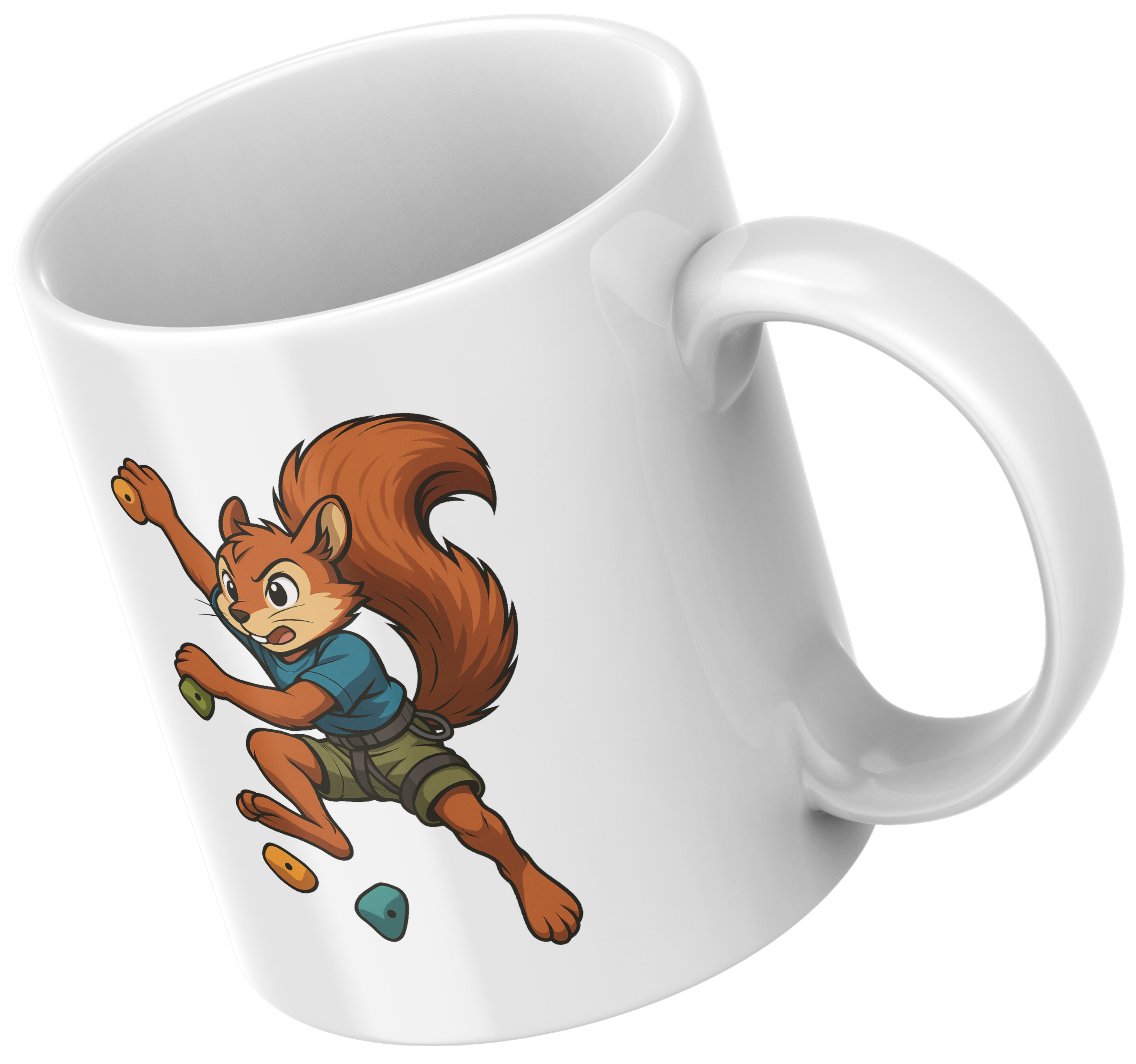 Mug Écureuil – Édition Sport – Agilité et Courage