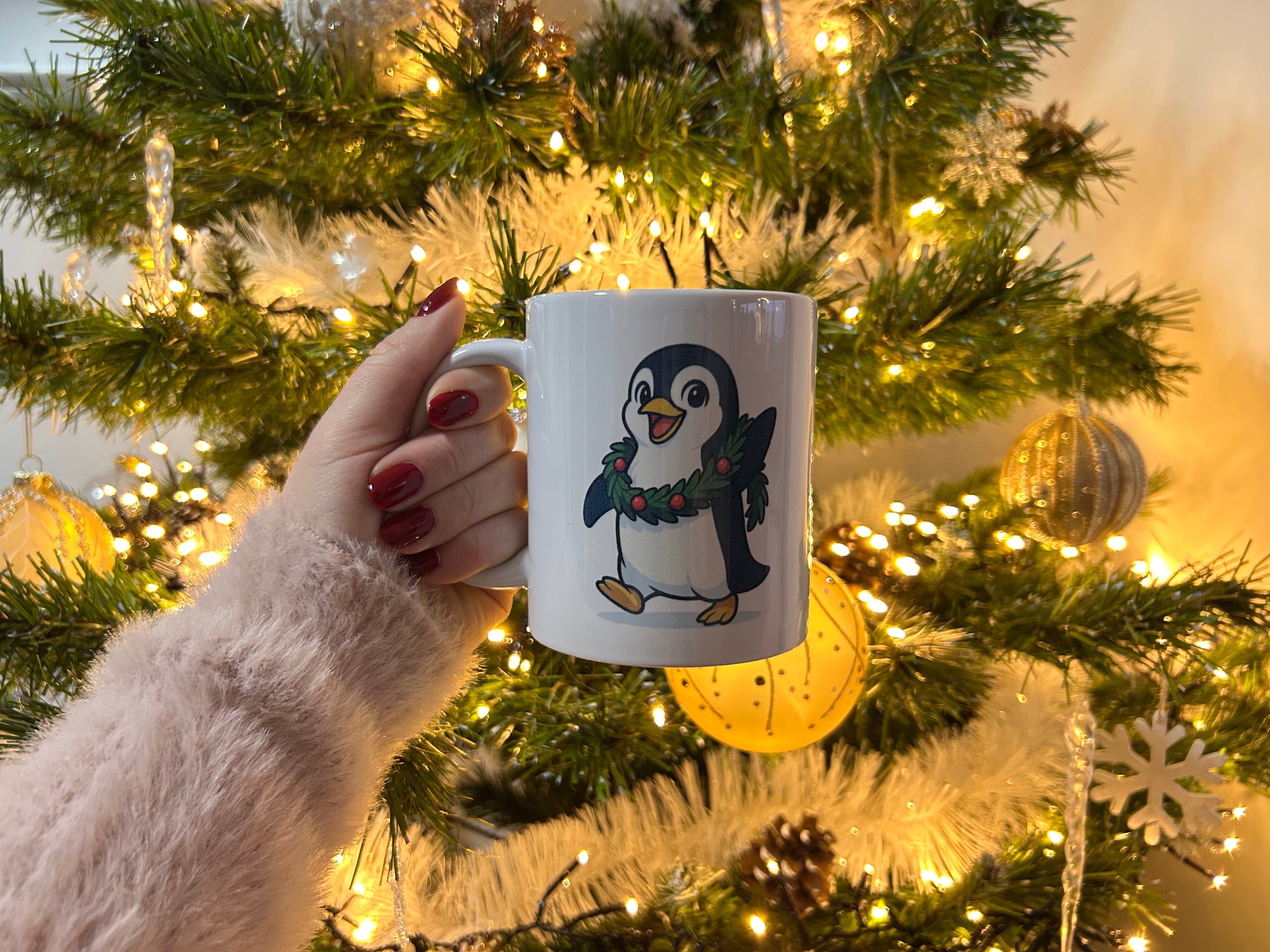 Mug édition Noël et Nouvel An - Pingouin