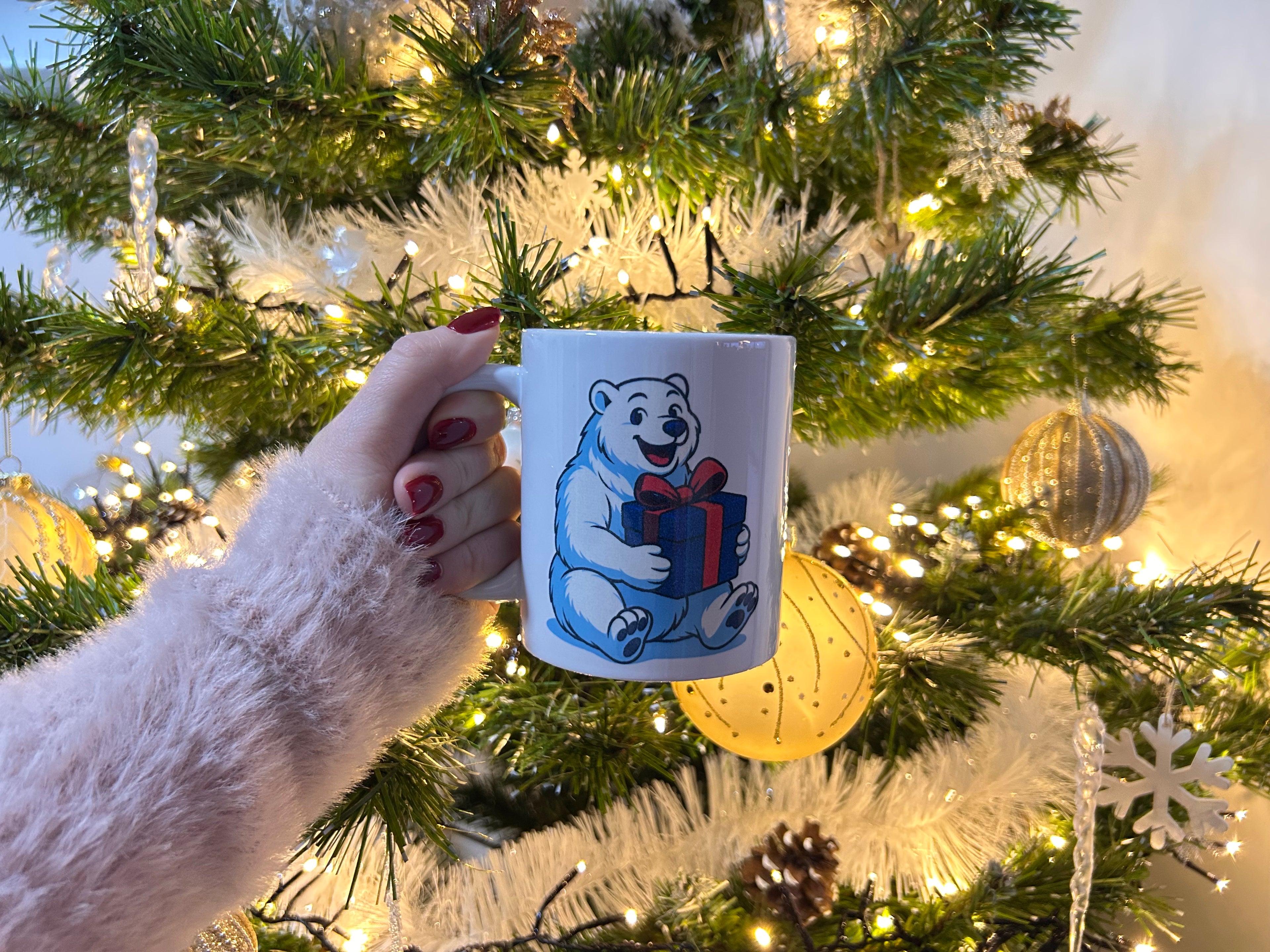 Mug édition Noël et Nouvel An - Phoque et igloo