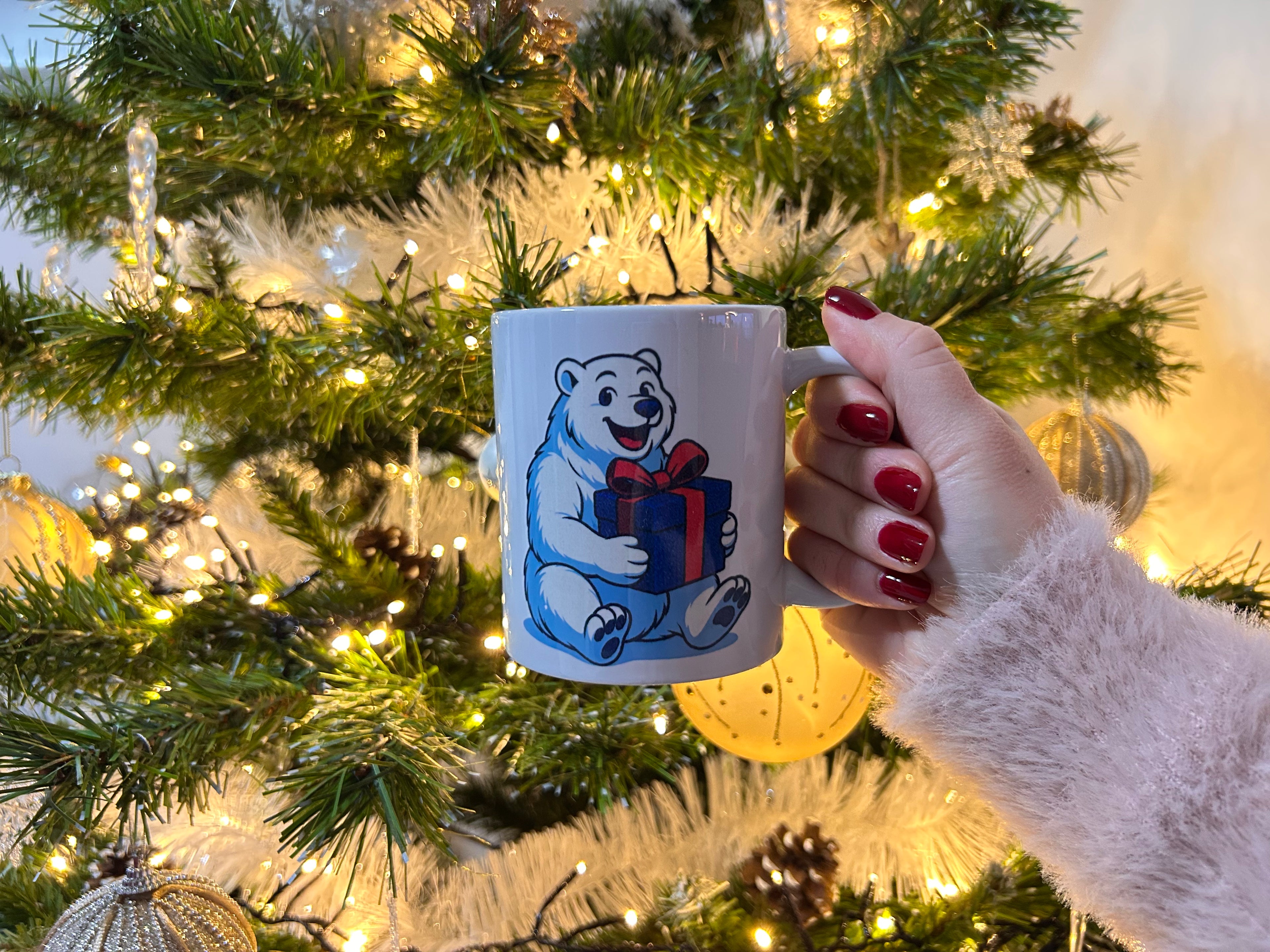 Mug édition Noël et Nouvel An - Phoque et igloo