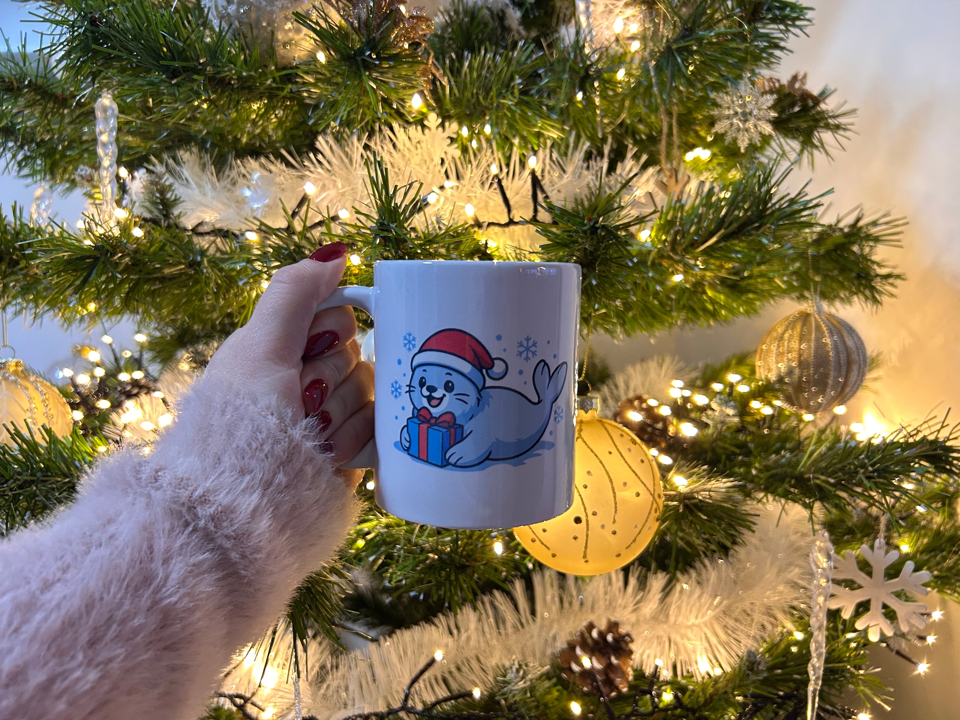 Mug édition Noël et Nouvel An - Phoque