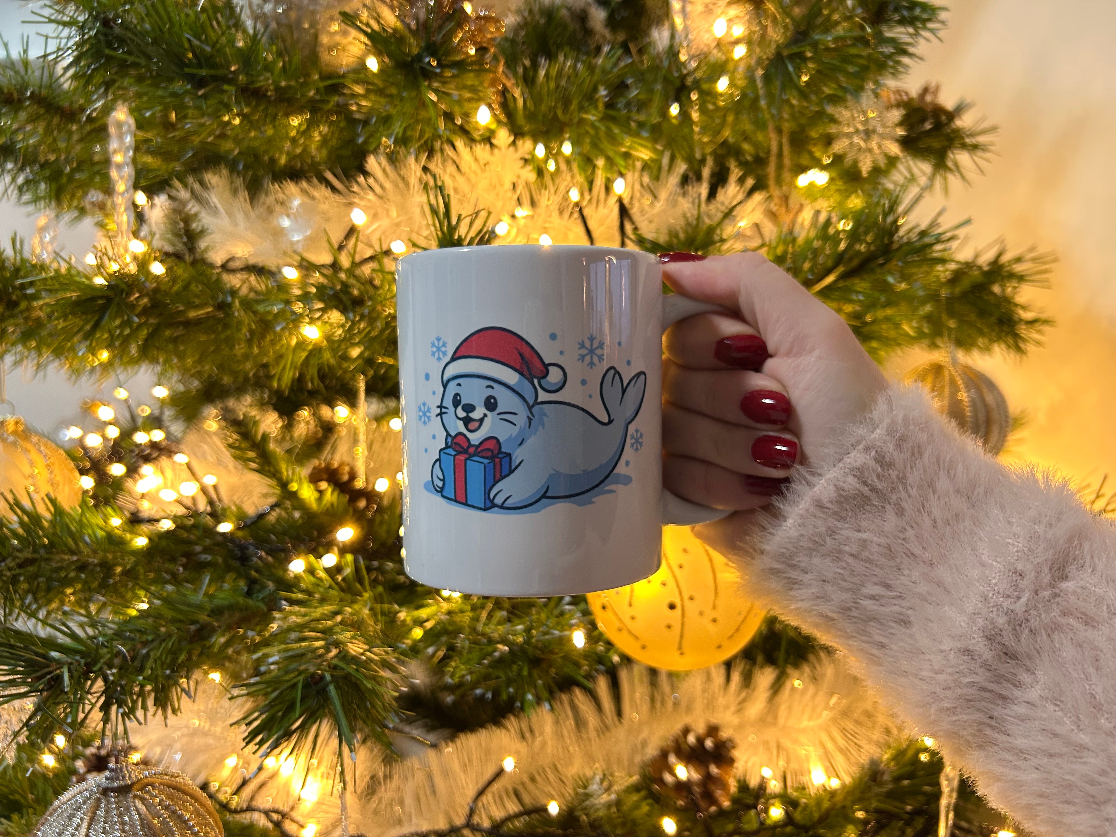 Mug édition Noël et Nouvel An - Phoque