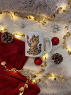 Mug édition Noël et Nouvel An - Chat joueur