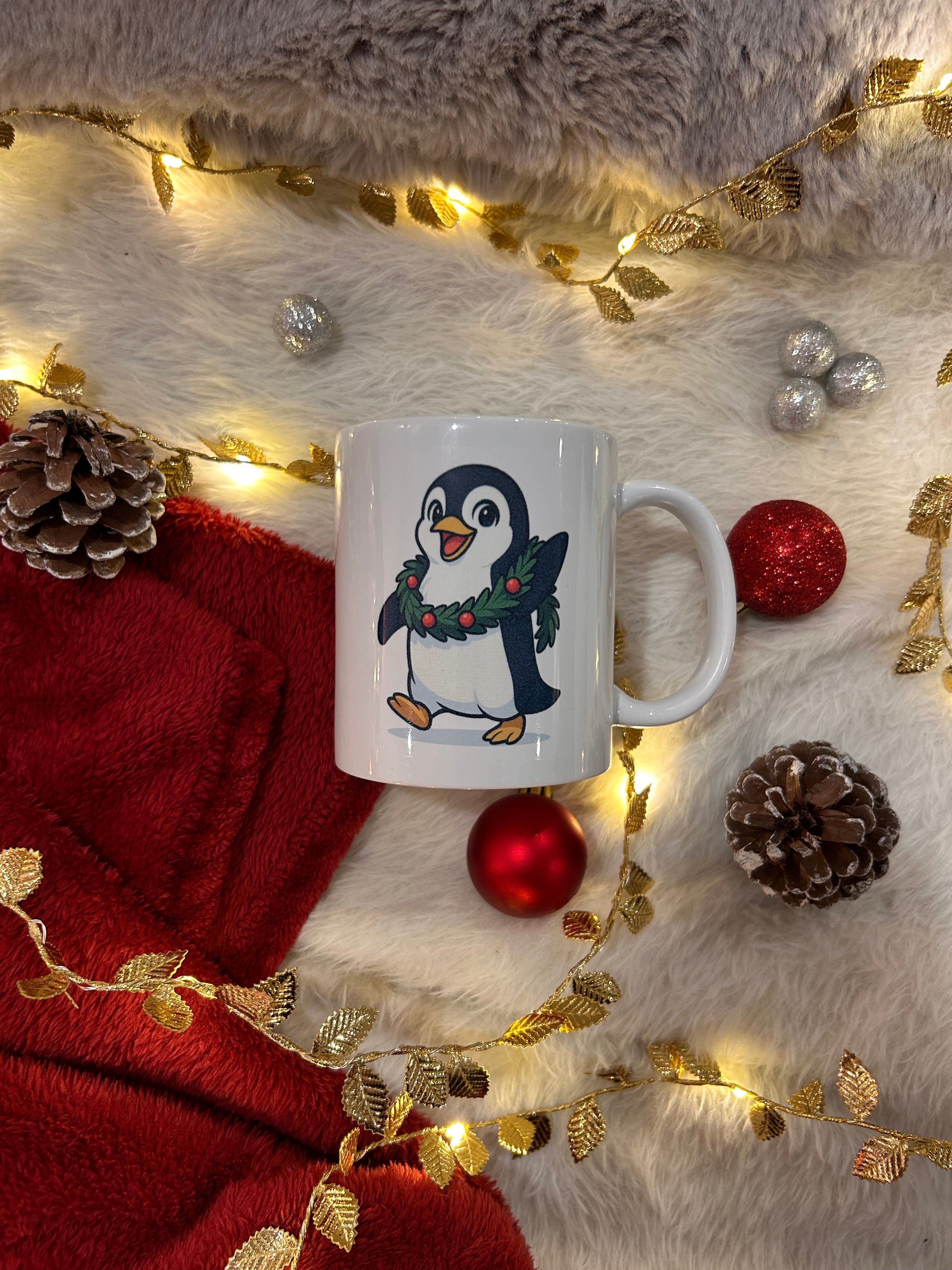Mug édition Noël et Nouvel An - Pingouin