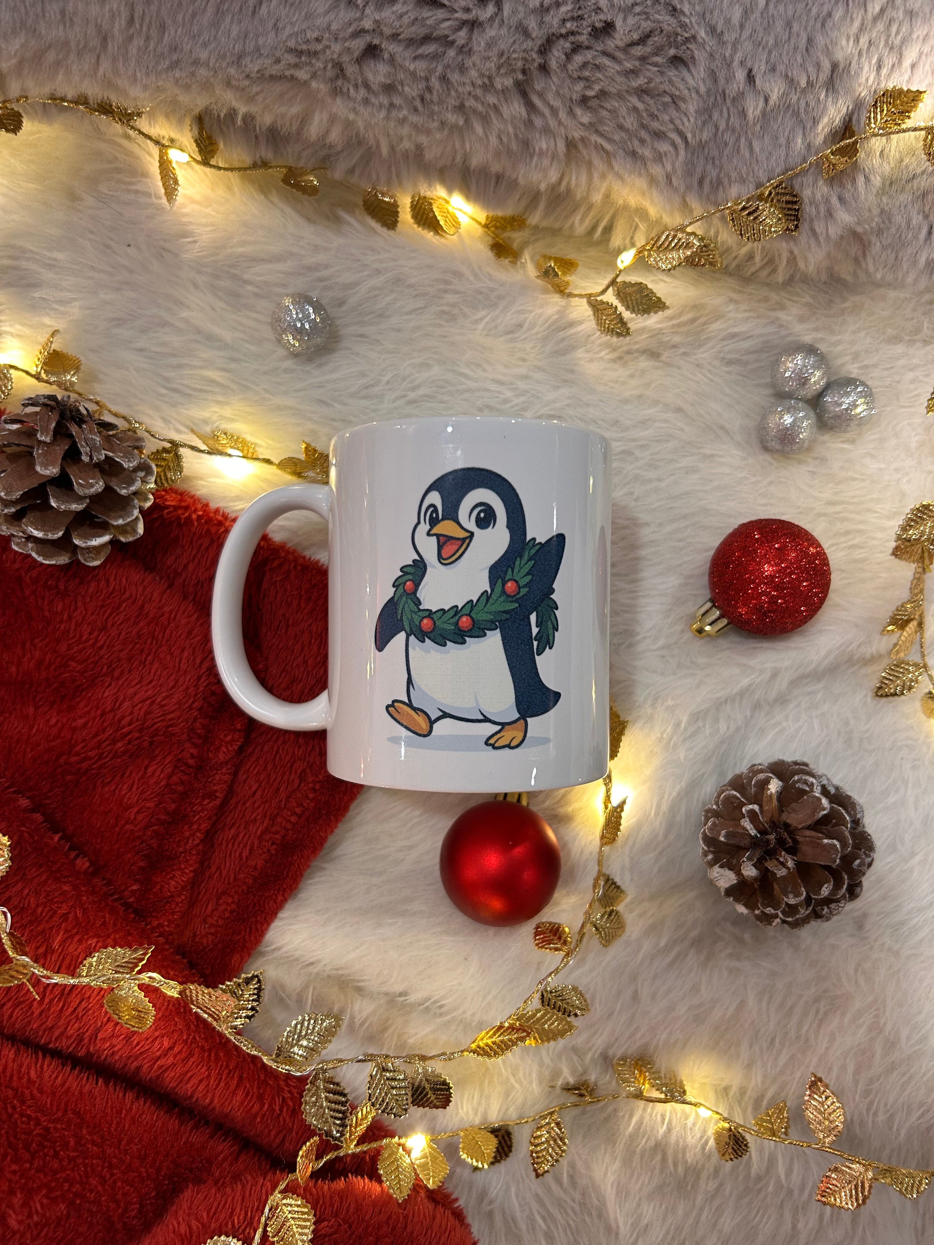 Mug édition Noël et Nouvel An - Pingouin