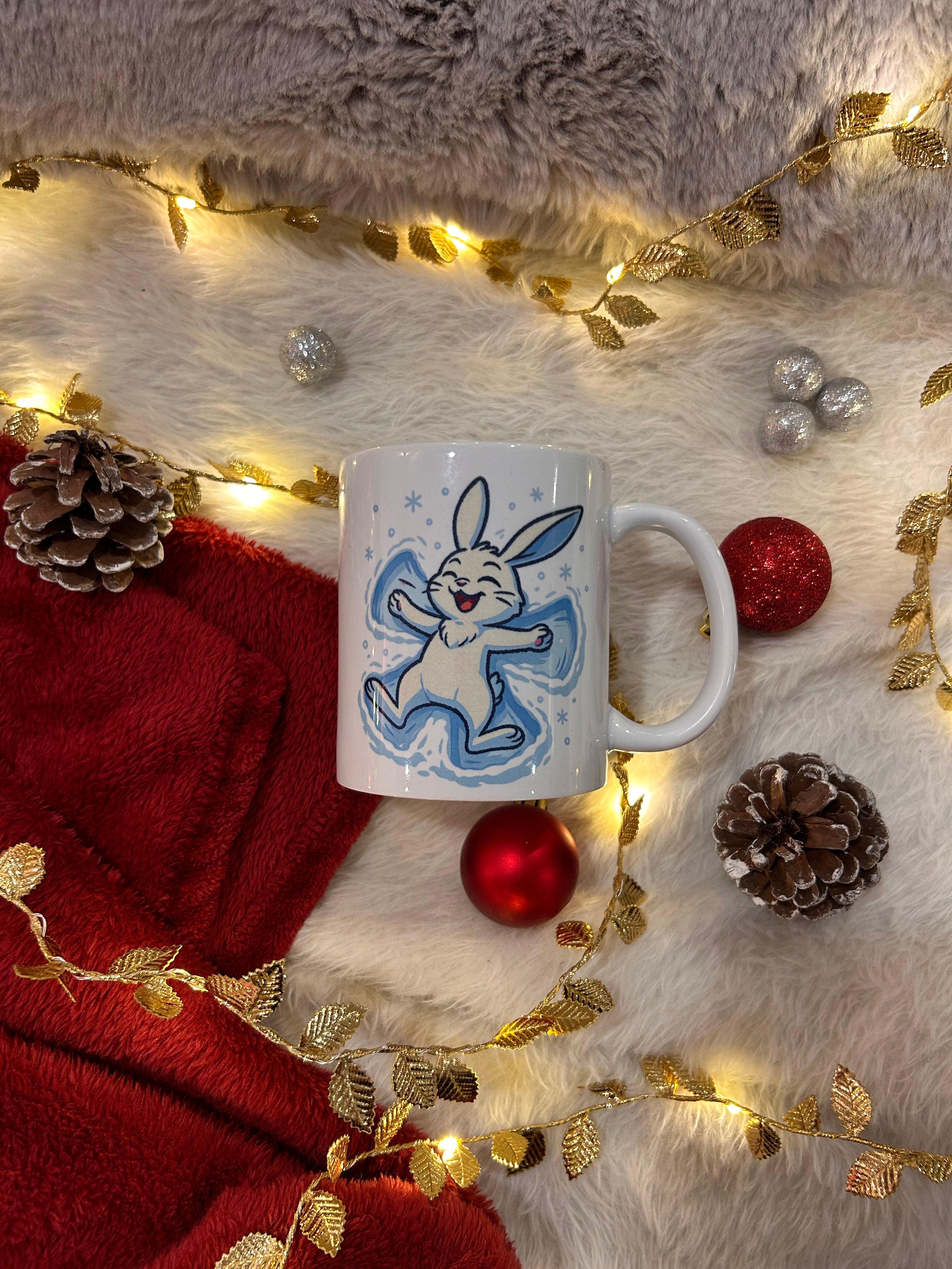 Mug édition Noël et Nouvel An - Lièvre arctique