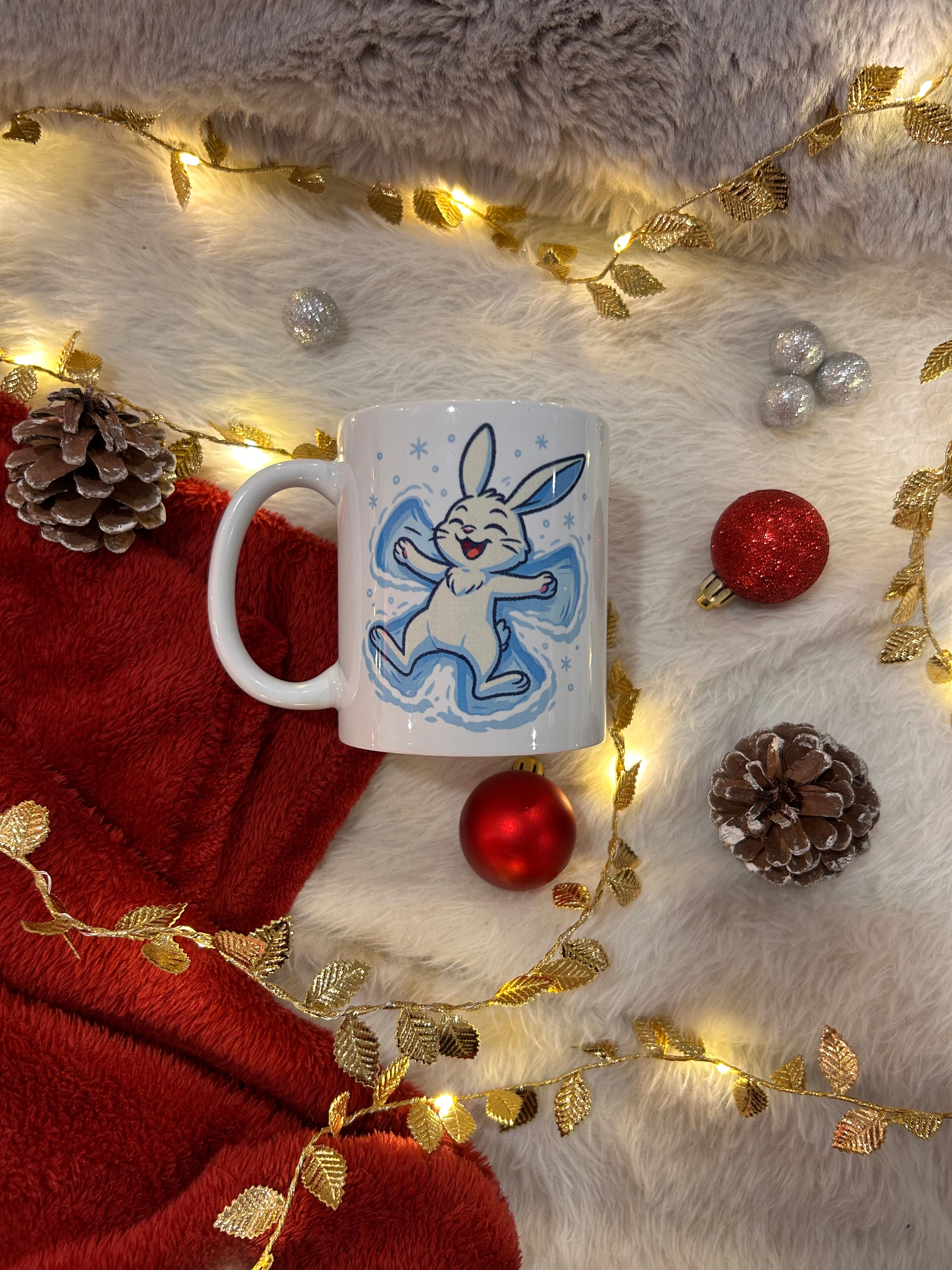 Mug édition Noël et Nouvel An - Lièvre arctique