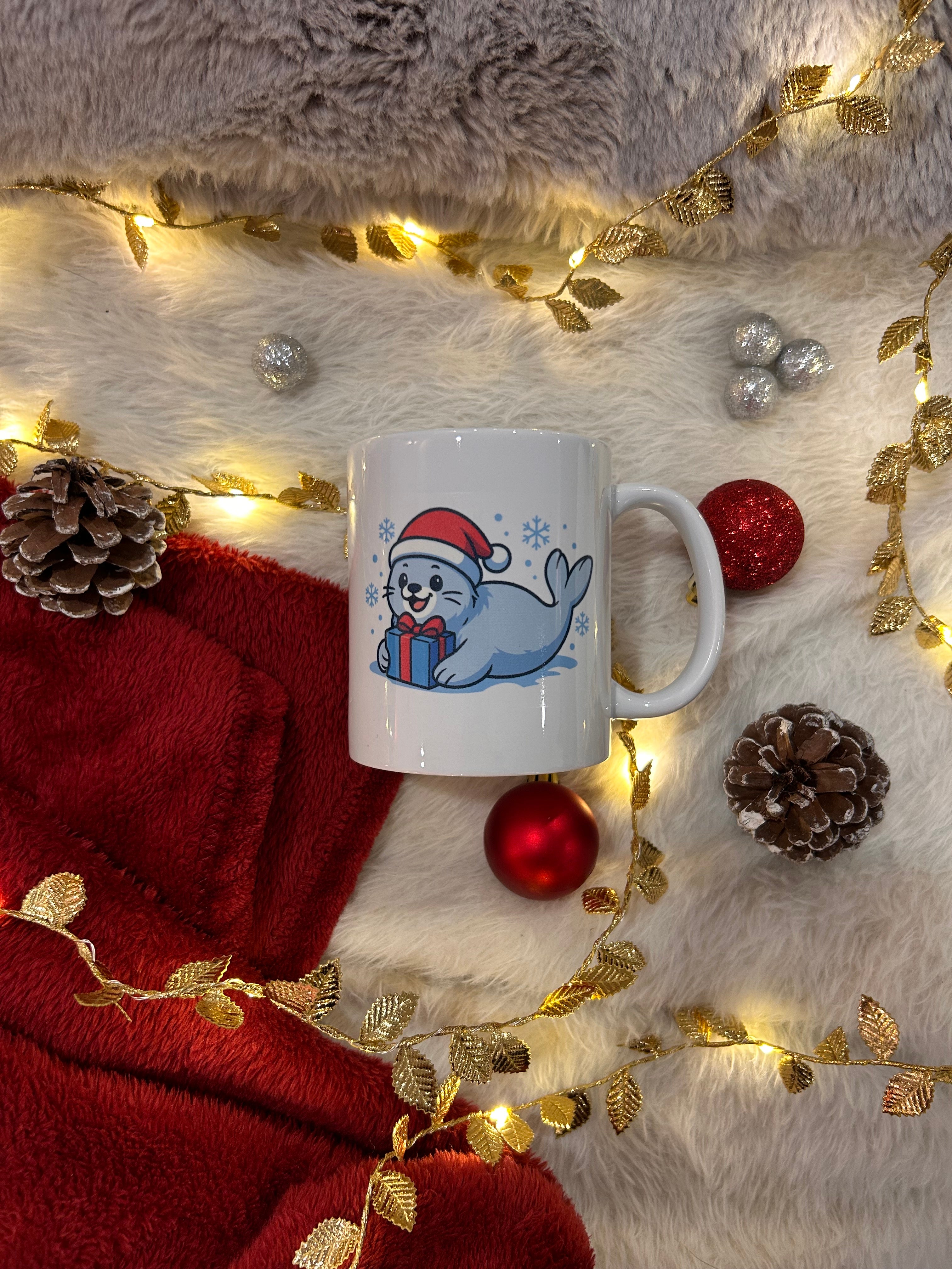 Mug édition Noël et Nouvel An - Phoque