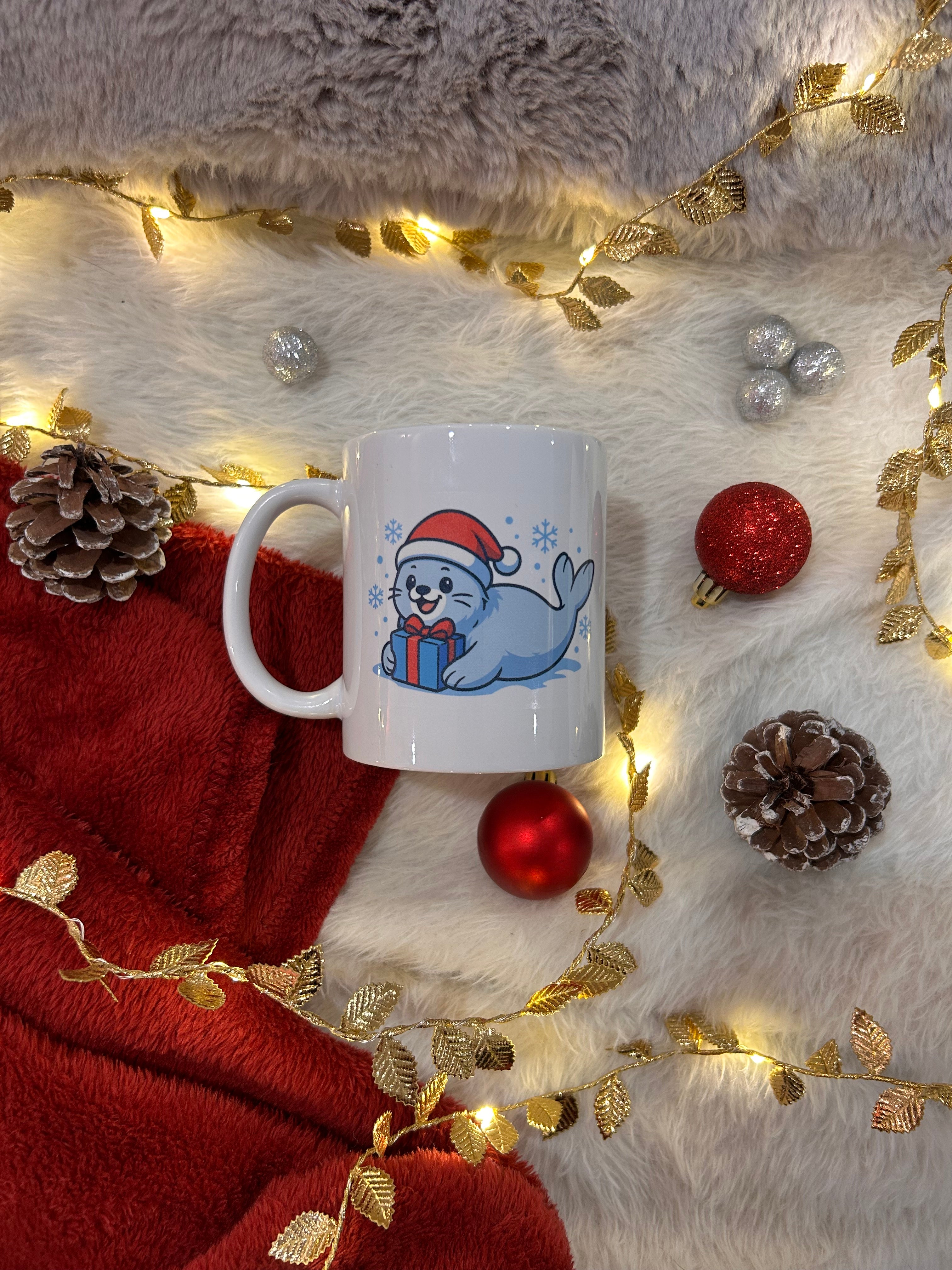 Mug édition Noël et Nouvel An - Phoque