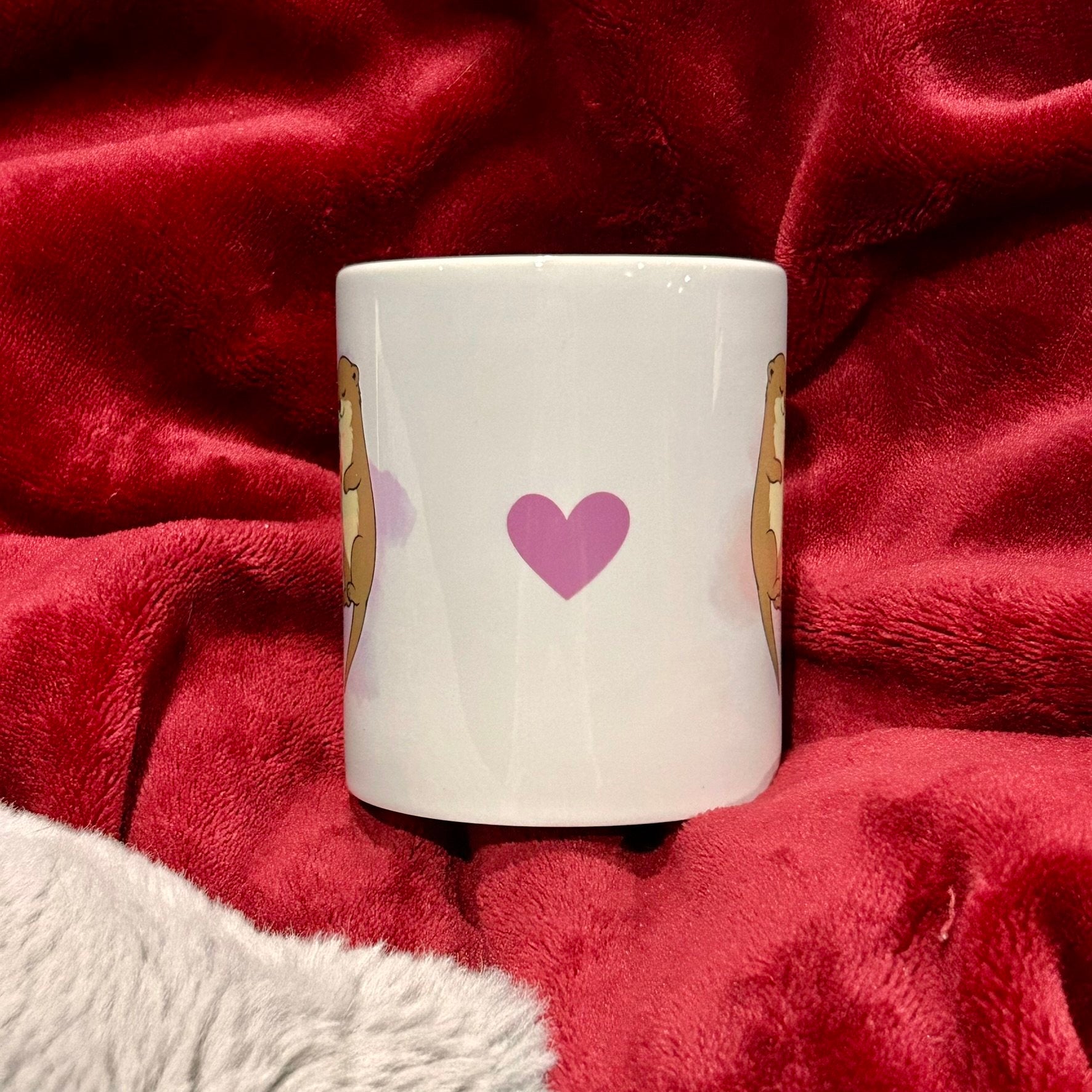 Mug Loutres – Édition Saint-Valentin