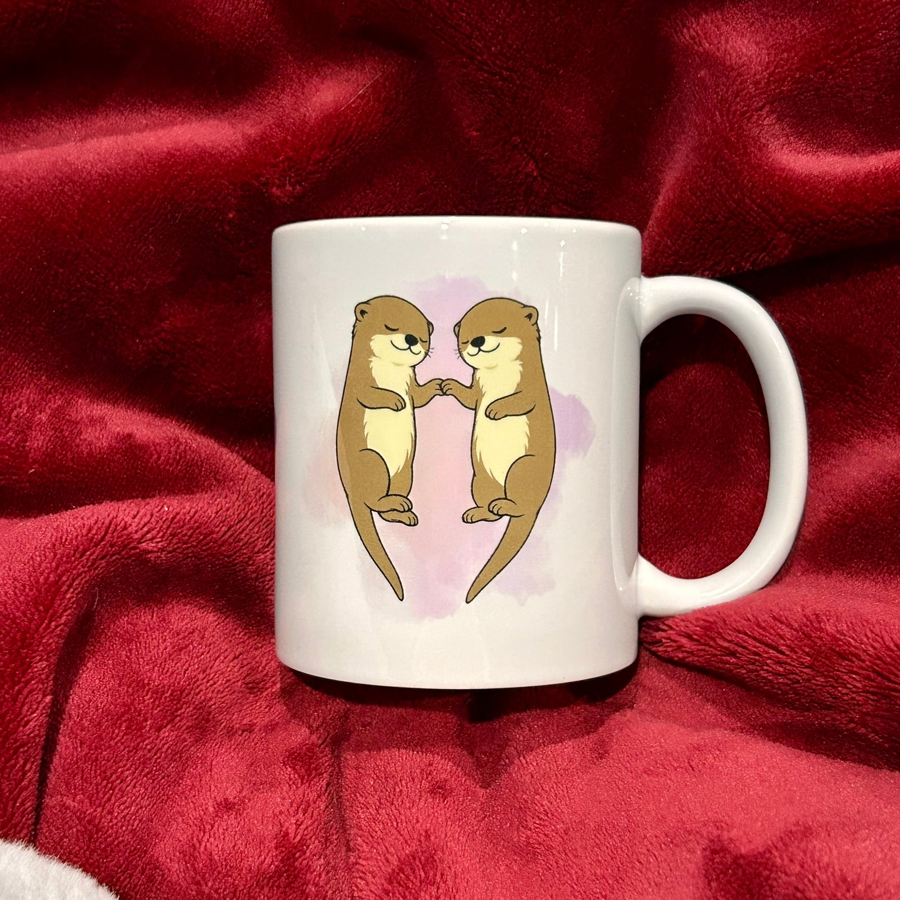 Mug Loutres – Édition Saint-Valentin