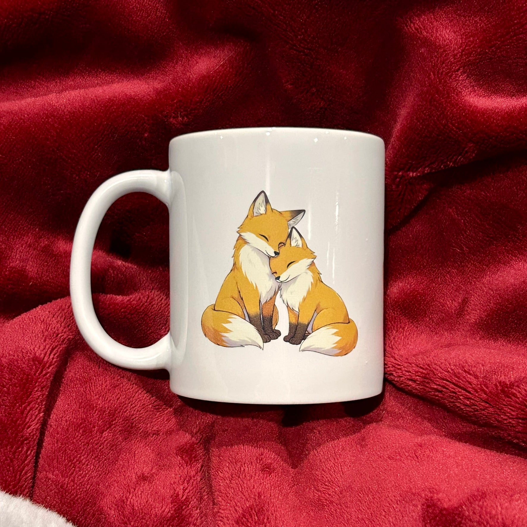 Mug Renards – Édition Saint-Valentin