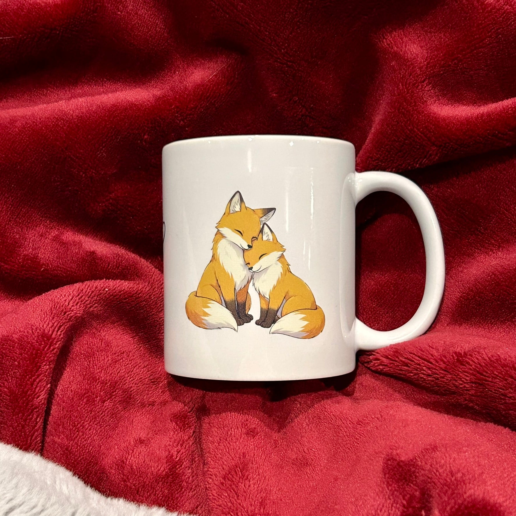 Mug Renards – Édition Saint-Valentin