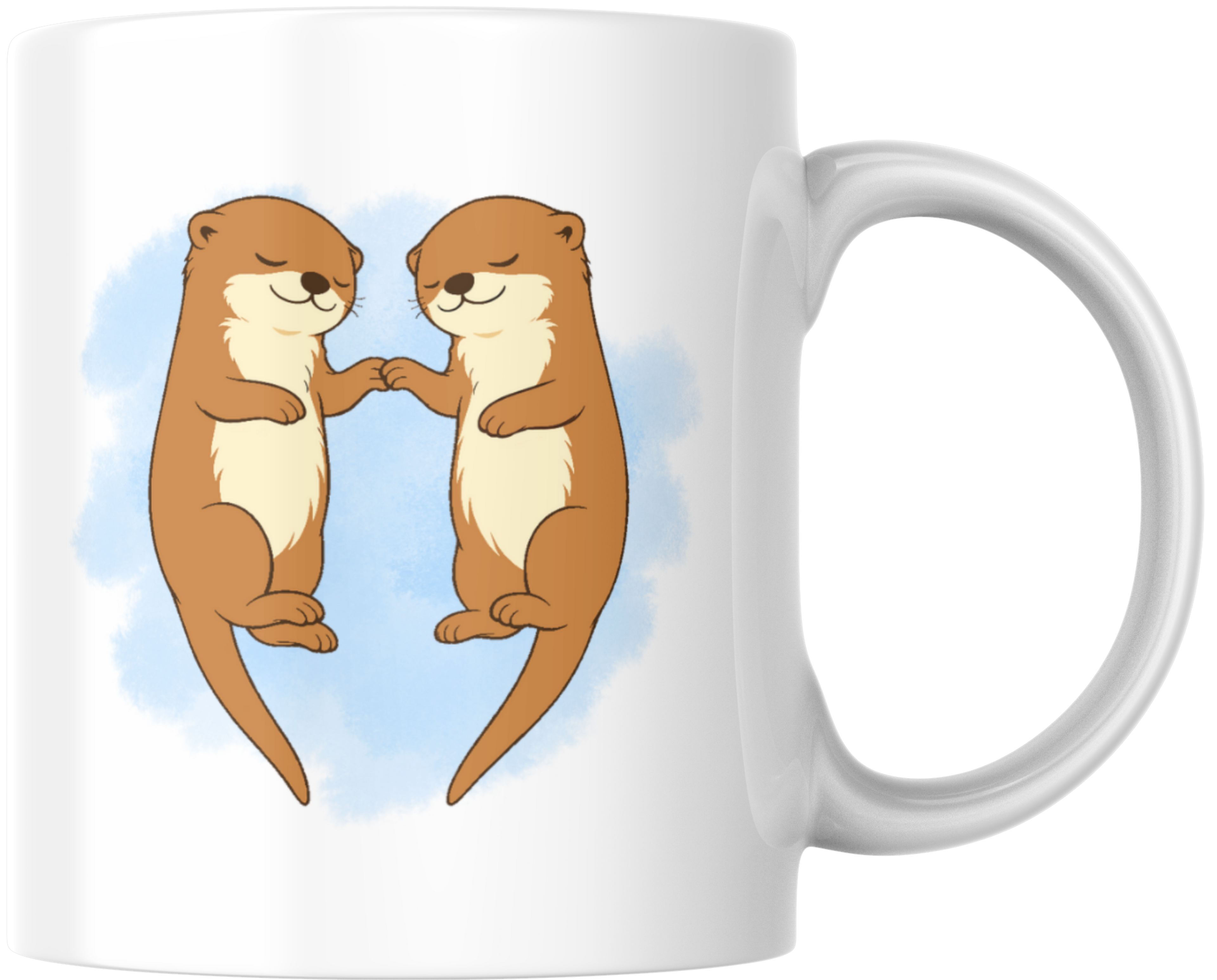 Mug Loutres – Édition Saint-Valentin