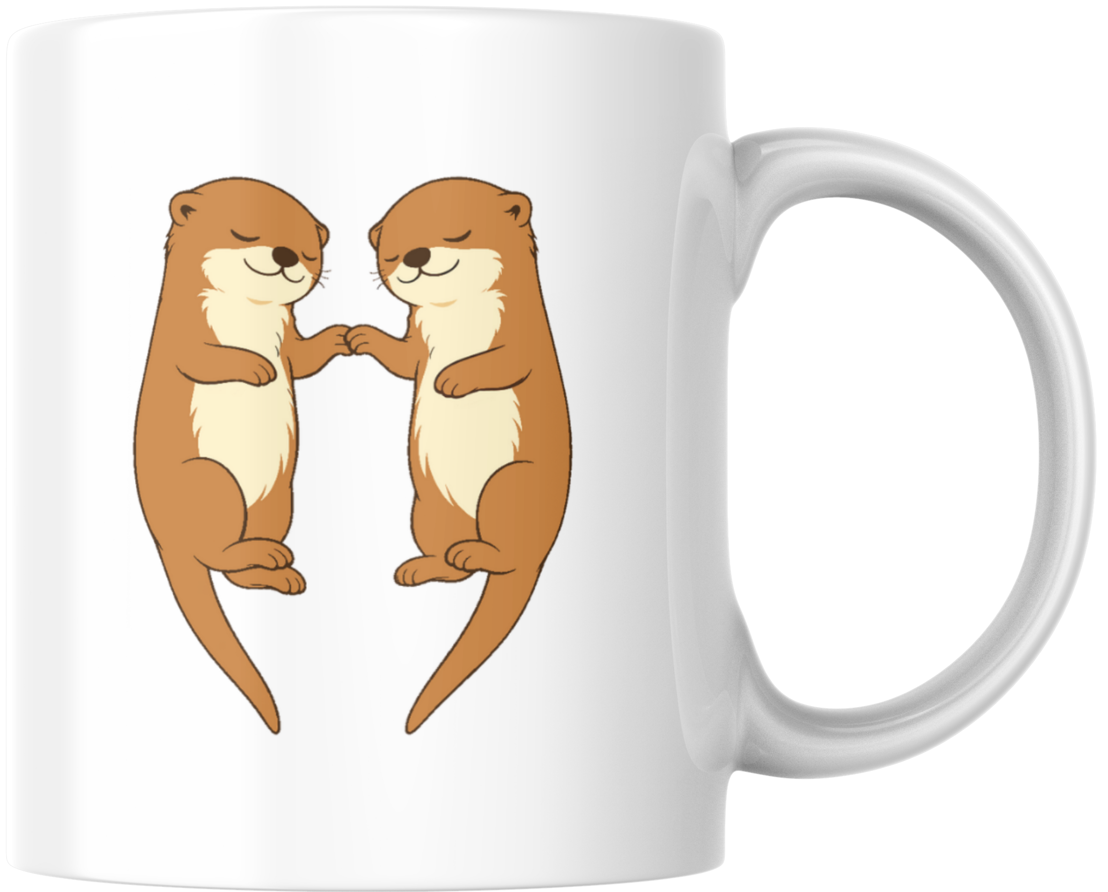 Mug Loutres – Édition Saint-Valentin