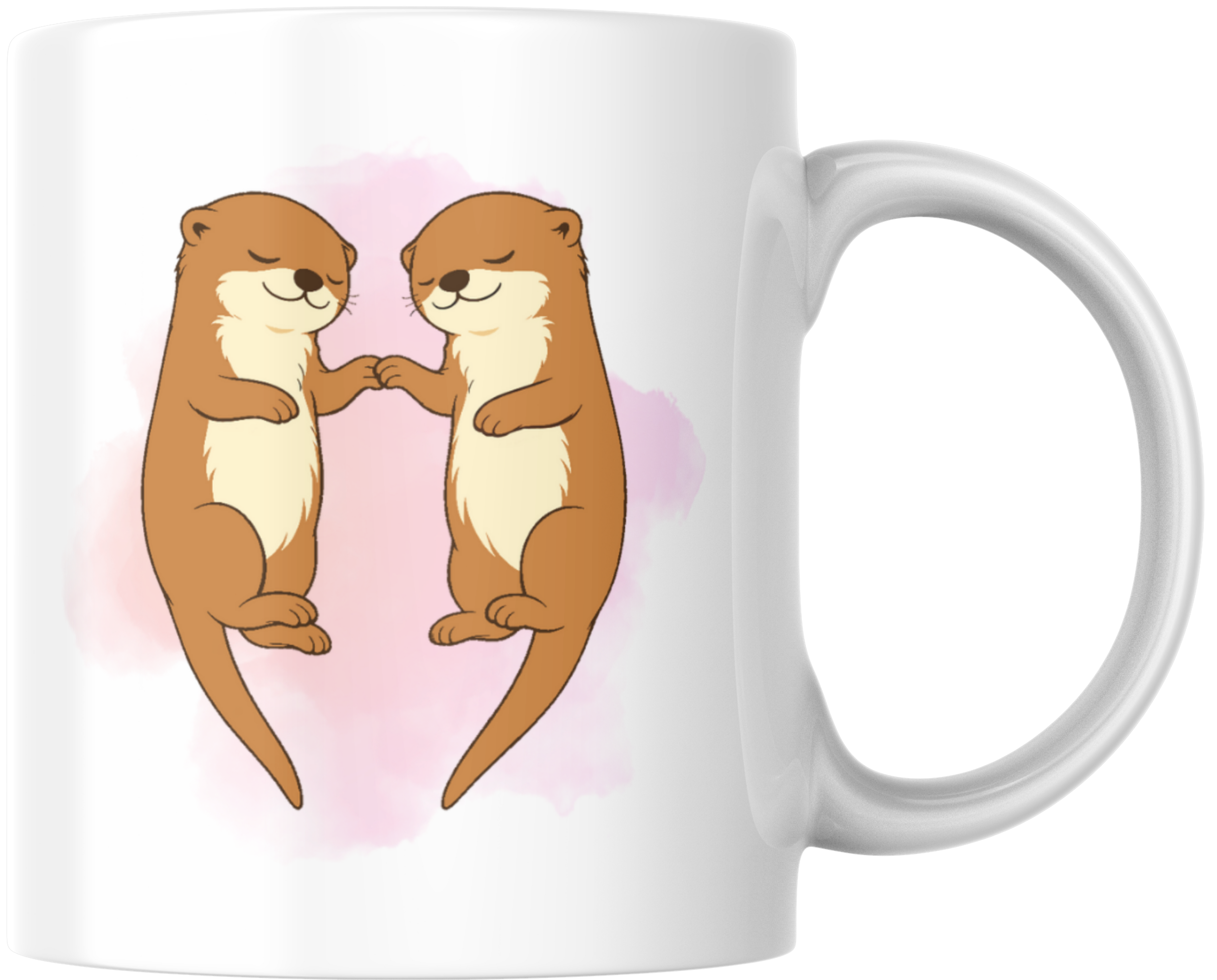 Mug Loutres – Édition Saint-Valentin